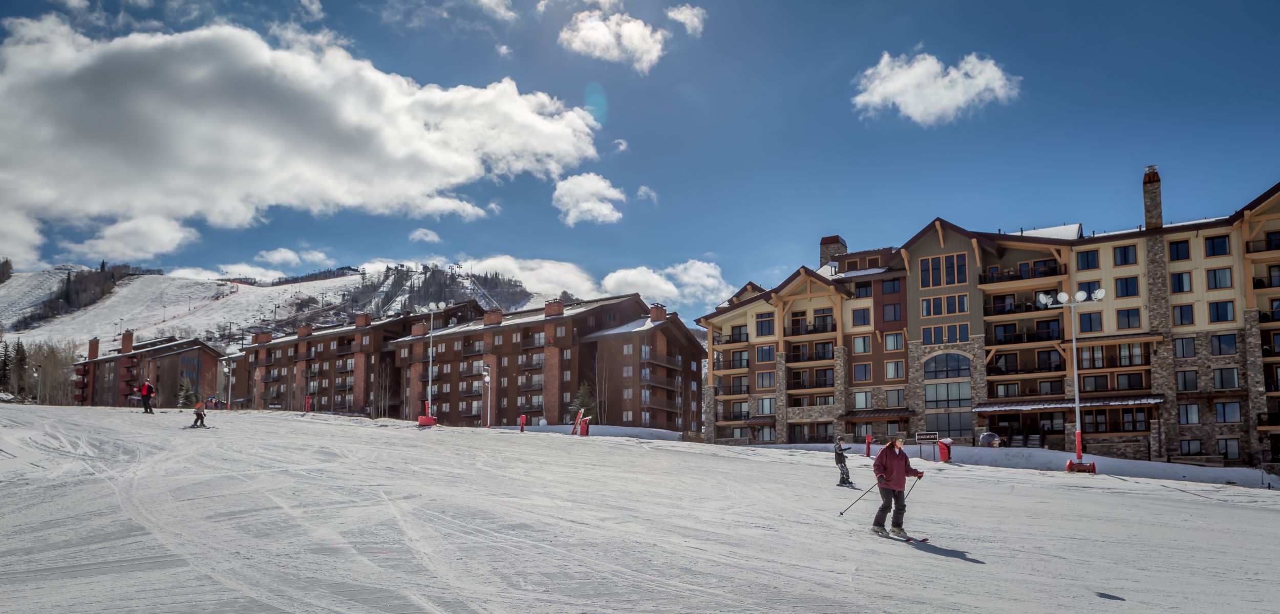 Exterior of our Gorgeous Steamboat Springs Vacation Rentals during Winter