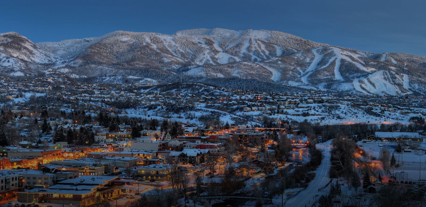 Steamboat Ski Resort Rentals in winter