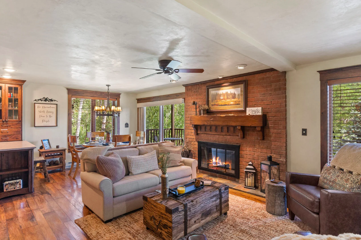 interior in our Bear Claw condominiums in Steamboat