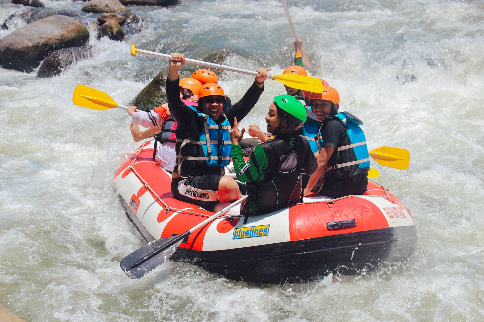 Steamboat rafting